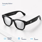 Value Adders AI Glasses Everyday Edition product feature card with everyday capture AI translation and AI assistant