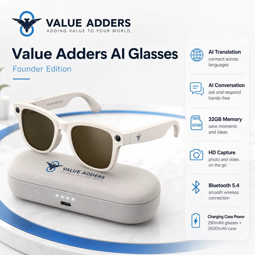Value Adders AI Glasses Founder Edition light product image