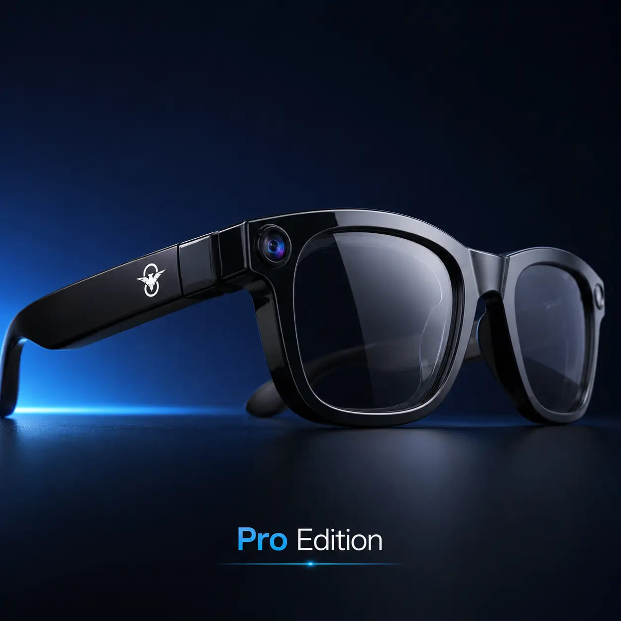 Value Adders AI Glasses Pro Edition dark product angle